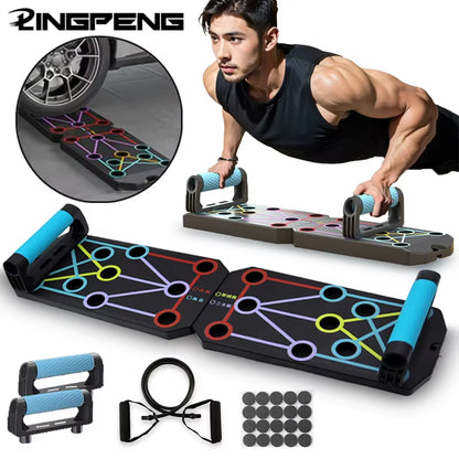 PushZonePRO 9-in-1 Ultimate Push Up Board